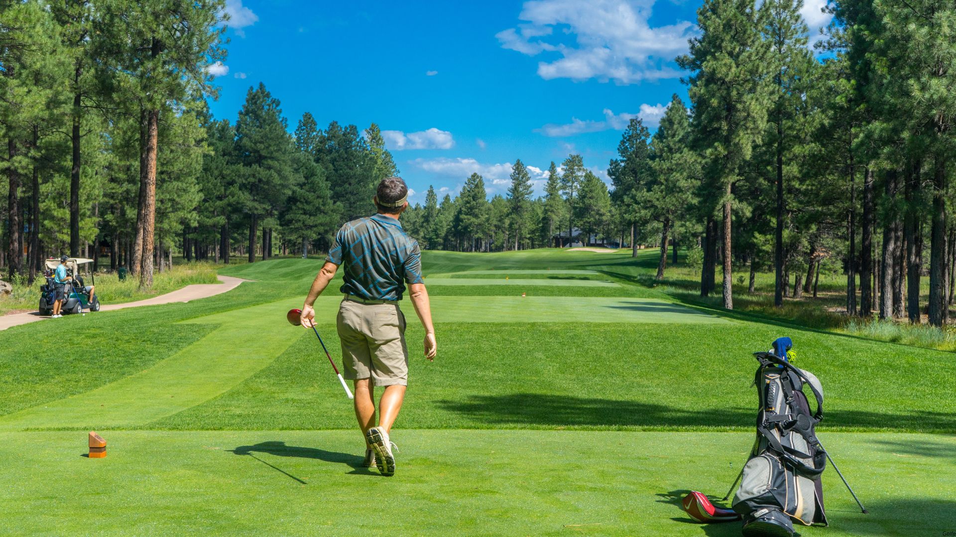 Os campos de golfe em Vilamoura