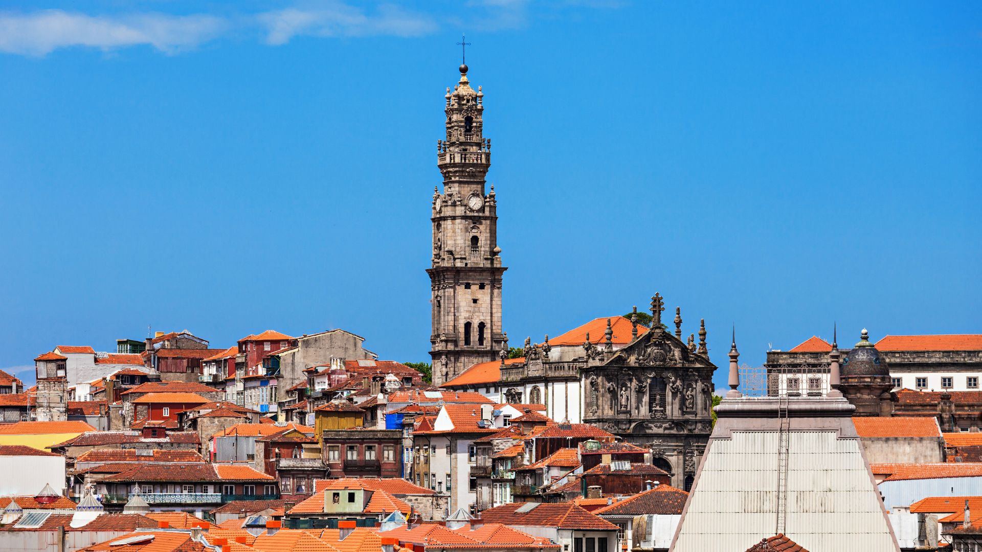 Torre dos clerigos no Porto